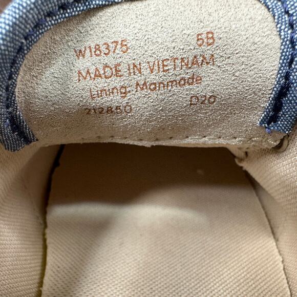 Cole Haan Cloudfeel Stitchlite Espadrille Shoes WMNS 5 Blue Lace Up Jute Wrapped - Picture 9 of 9